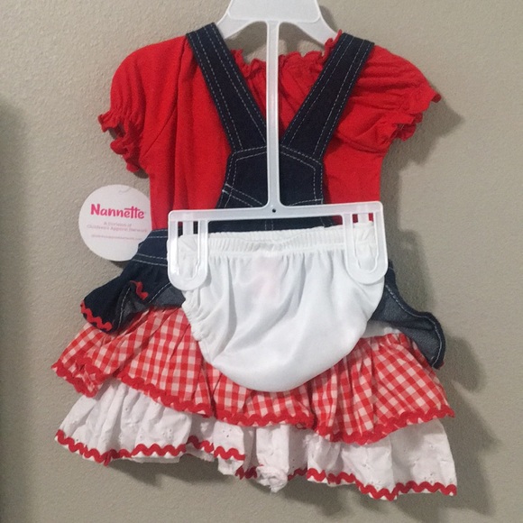 Overall dress set for toddler - Picture 2 of 2